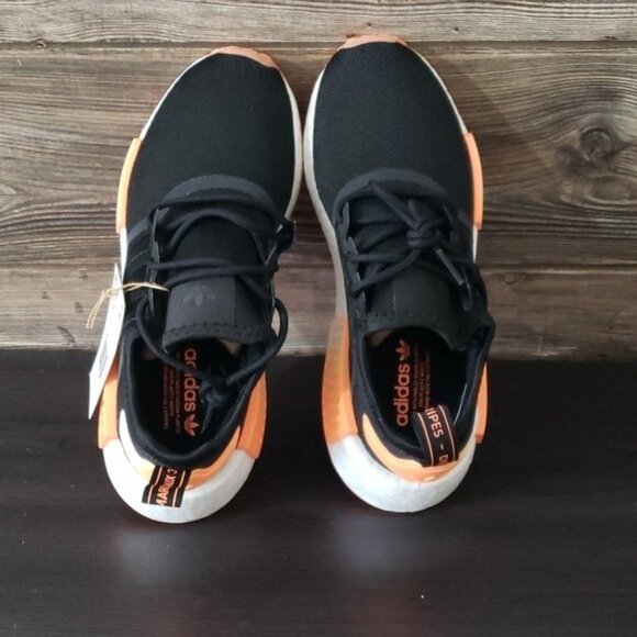 New Adidas NMD Womens Black Shoes Size 9 Casual Streetwear Everyday Walking - Picture 7 of 10